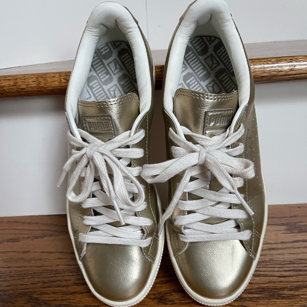 Puma Basket gold sneakers